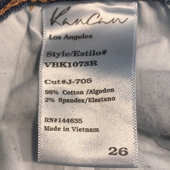 KanCan Mid Rise Distressed Skinny Jeans - Picture 7 of 12